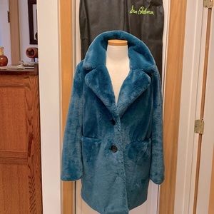 Fabulous faux fur coat by Sam Edelman.